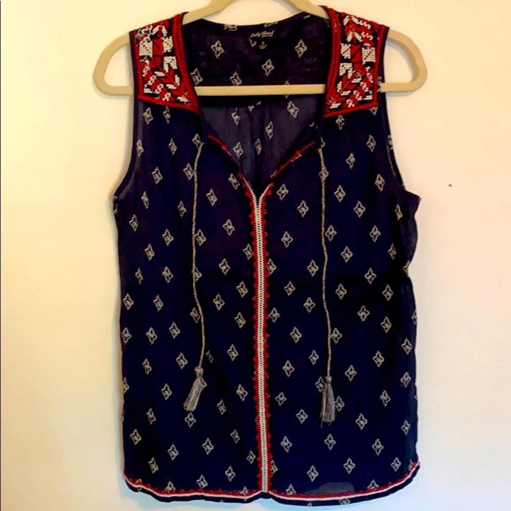 Lucky sleeveless top